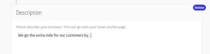 smart profile description